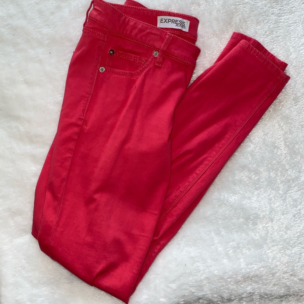 Coral Express Skinny Jeans